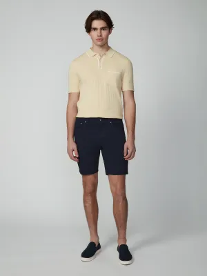 Men's 5-Pocket Solid Bungee Shorts