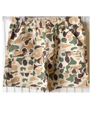 Men's Bay Shorts In Old School Camouflage
