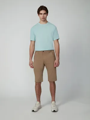 Men's Chino Solid Bungee Shorts