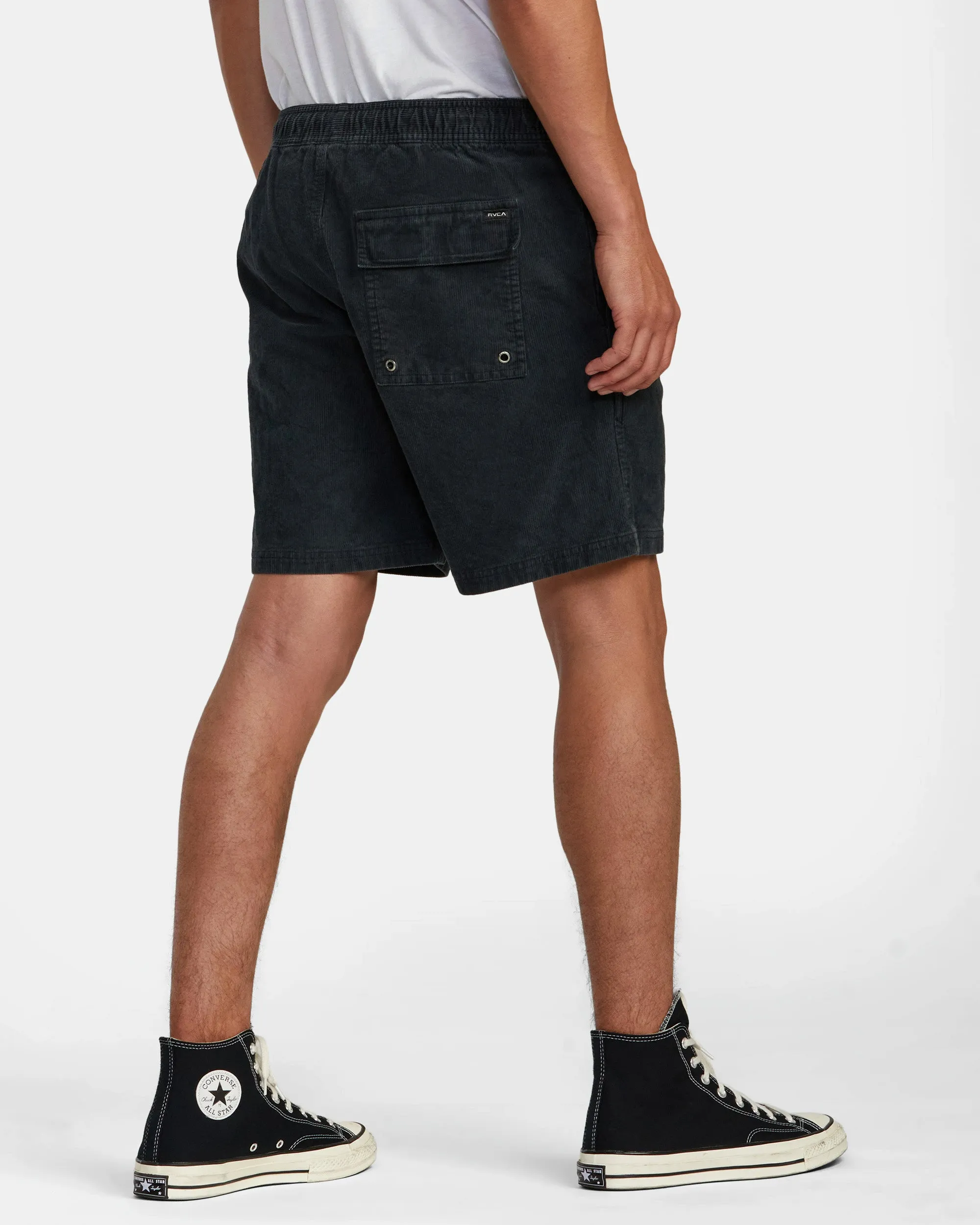 Mens Escape Elastic Cord Shorts