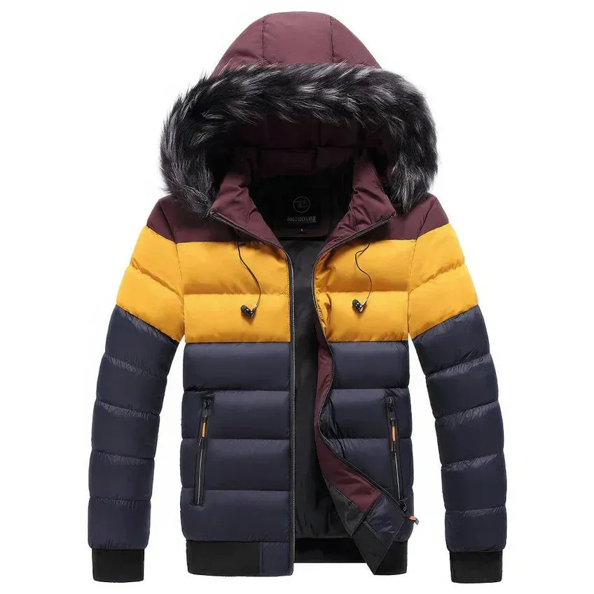 Men's Jovanni Winter Parker Coat, Fur Collar