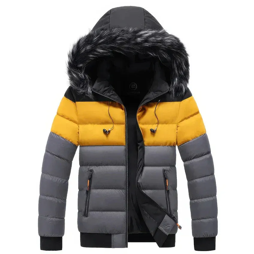 Men's Jovanni Winter Parker Coat, Fur Collar