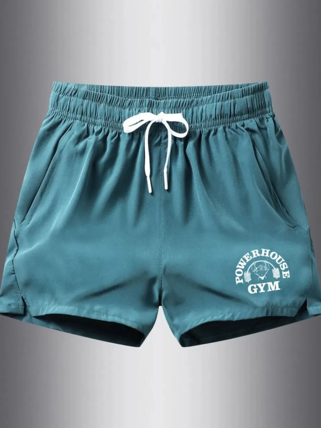 Men's Plus Size Drawstring Shorts