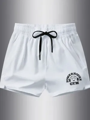 Men's Plus Size Drawstring Shorts
