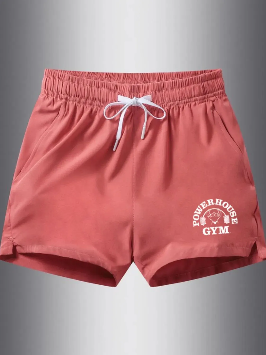 Men's Plus Size Drawstring Shorts