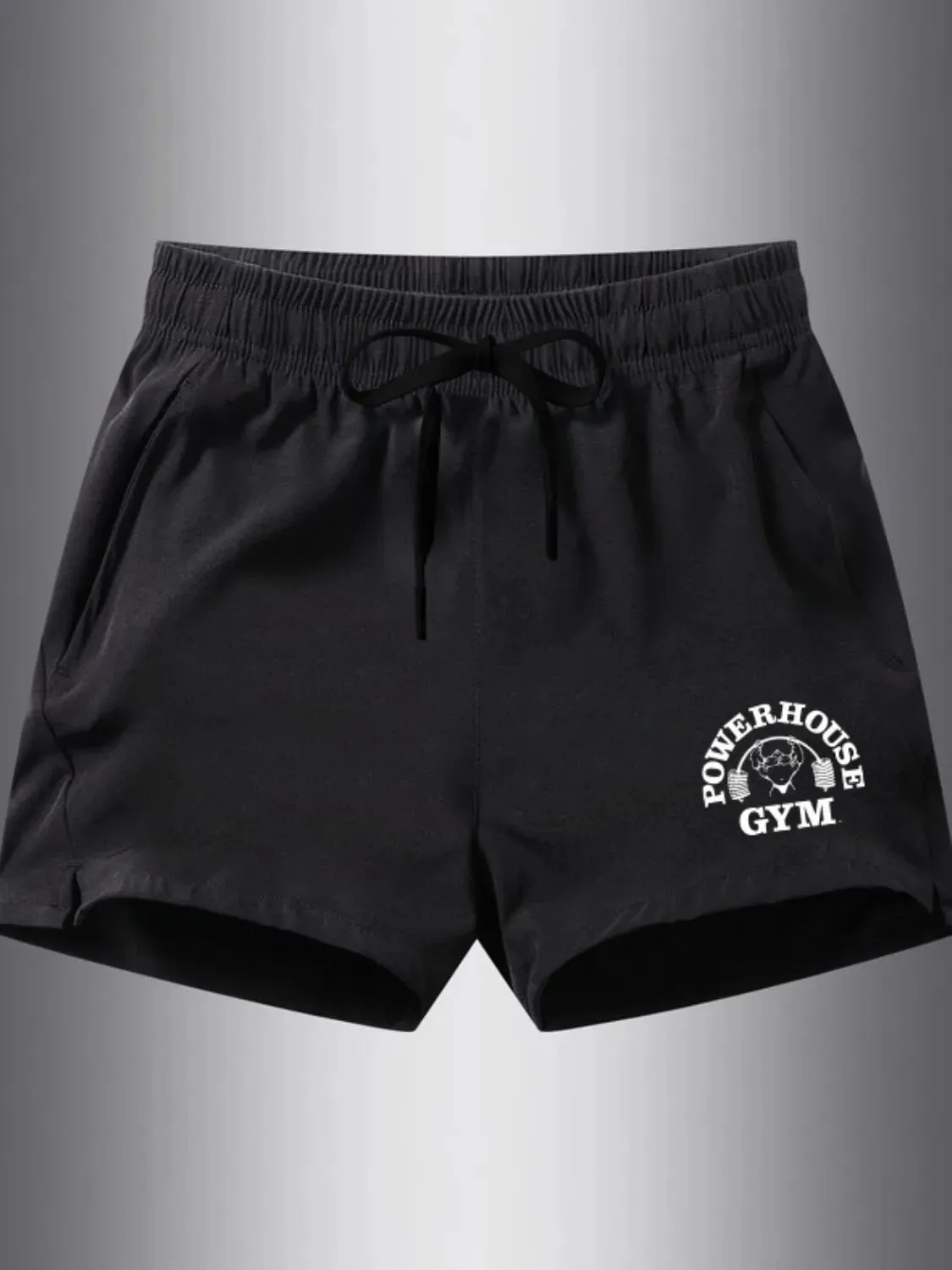 Men's Plus Size Drawstring Shorts