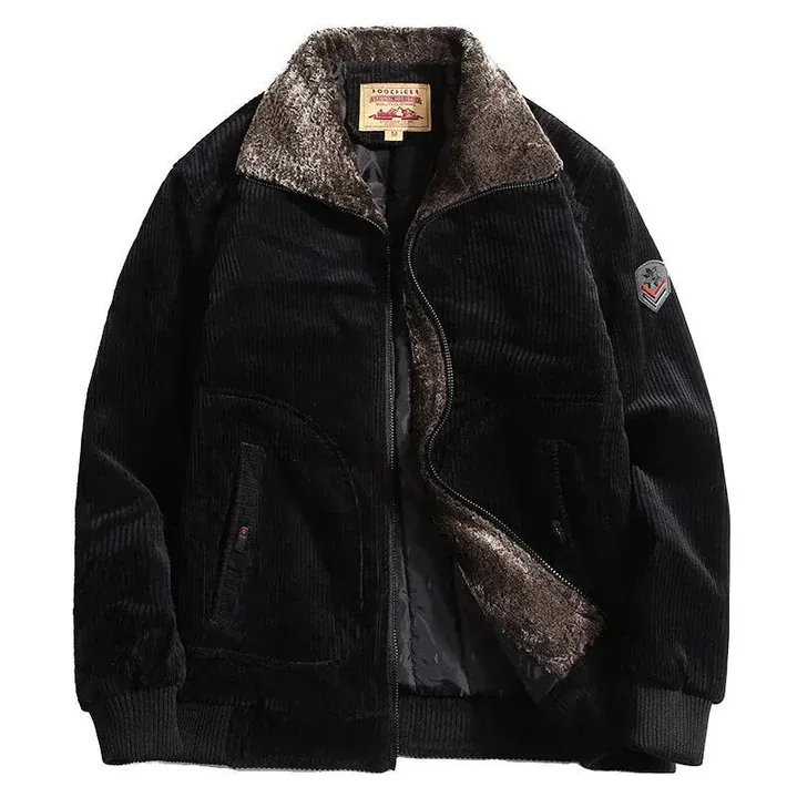 Men's stylish corduroy winter jacket: Brovade