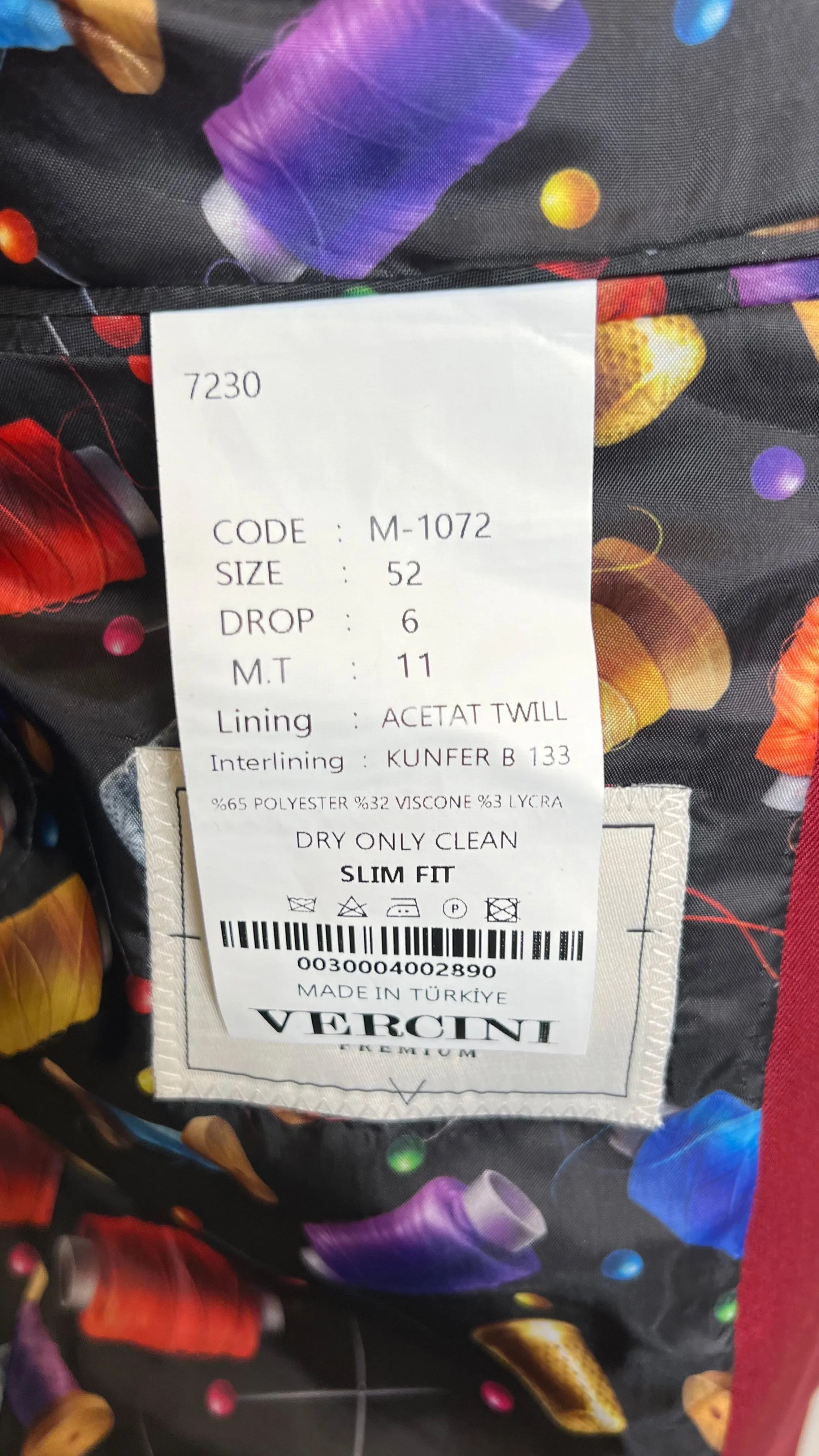 Men's Vibrant Blazer by Vercini