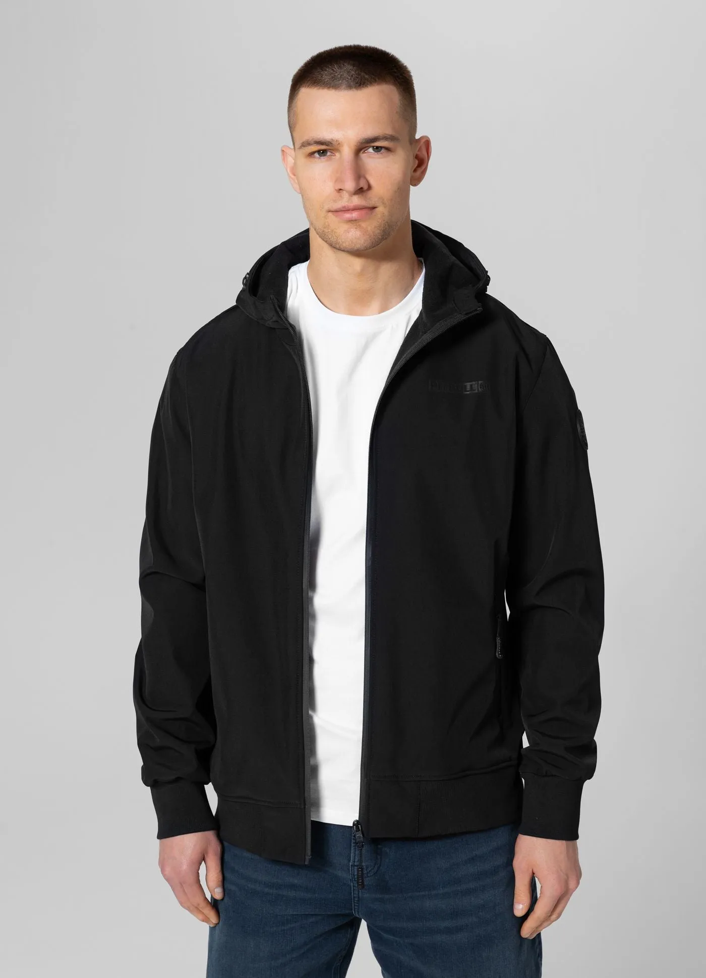 Midway II Hooded Softshell Jacket - Black