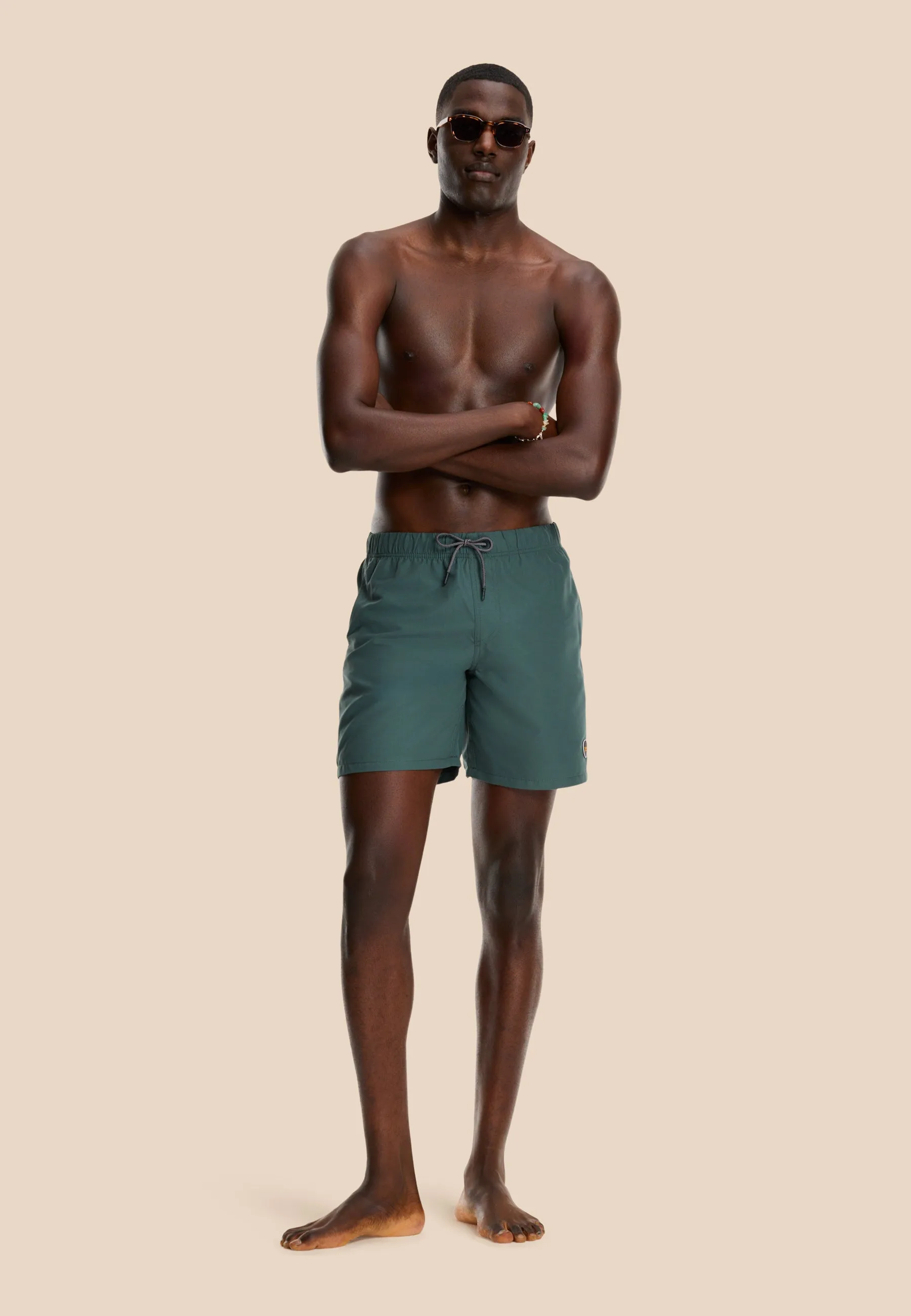 MIKE swim shorts | smokey green
