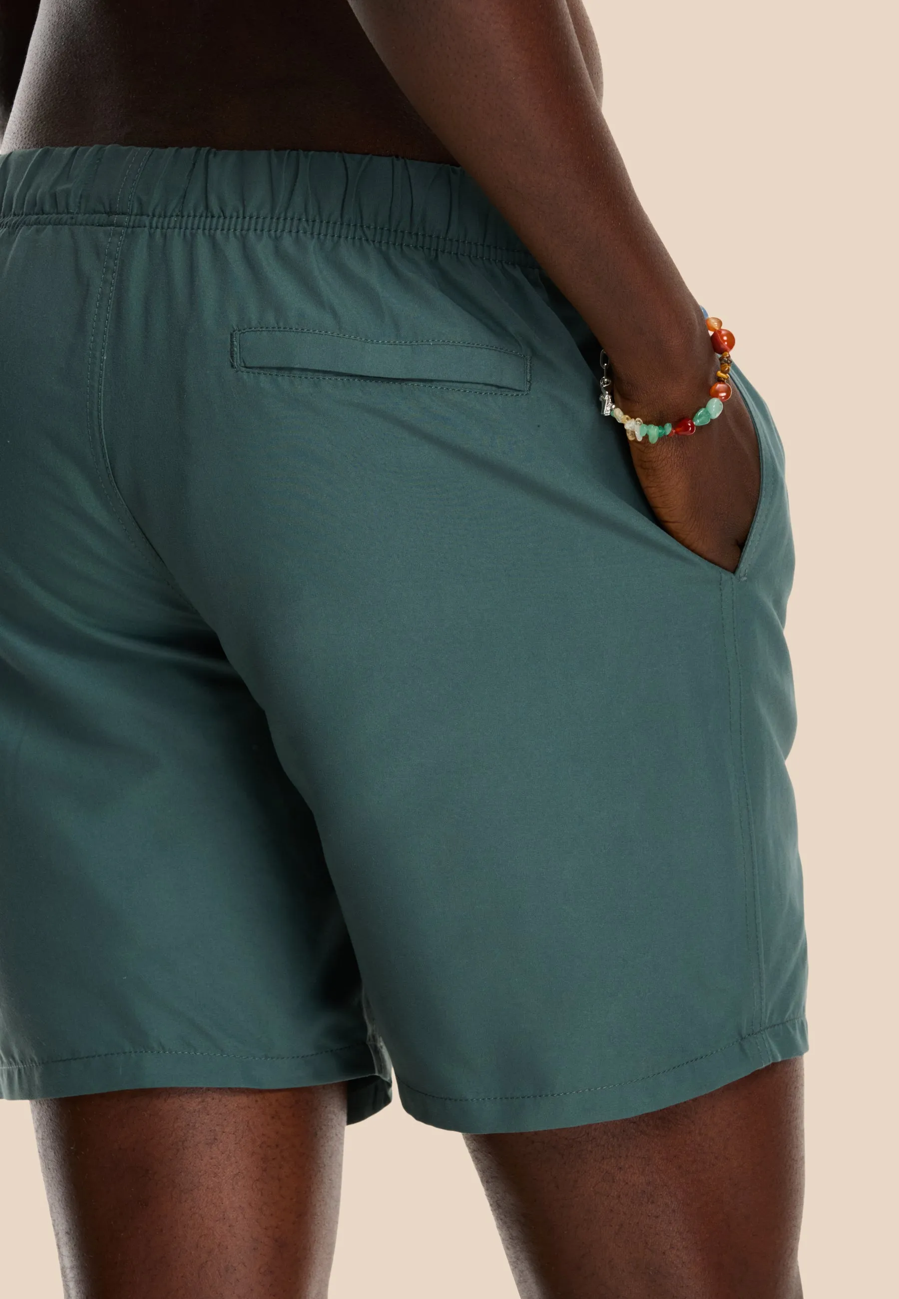 MIKE swim shorts | smokey green