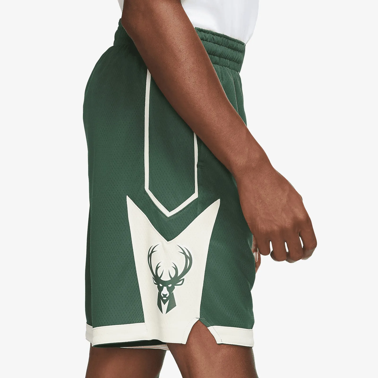 Milwaukee Bucks Icon Edition NBA Swingman Shorts - Green