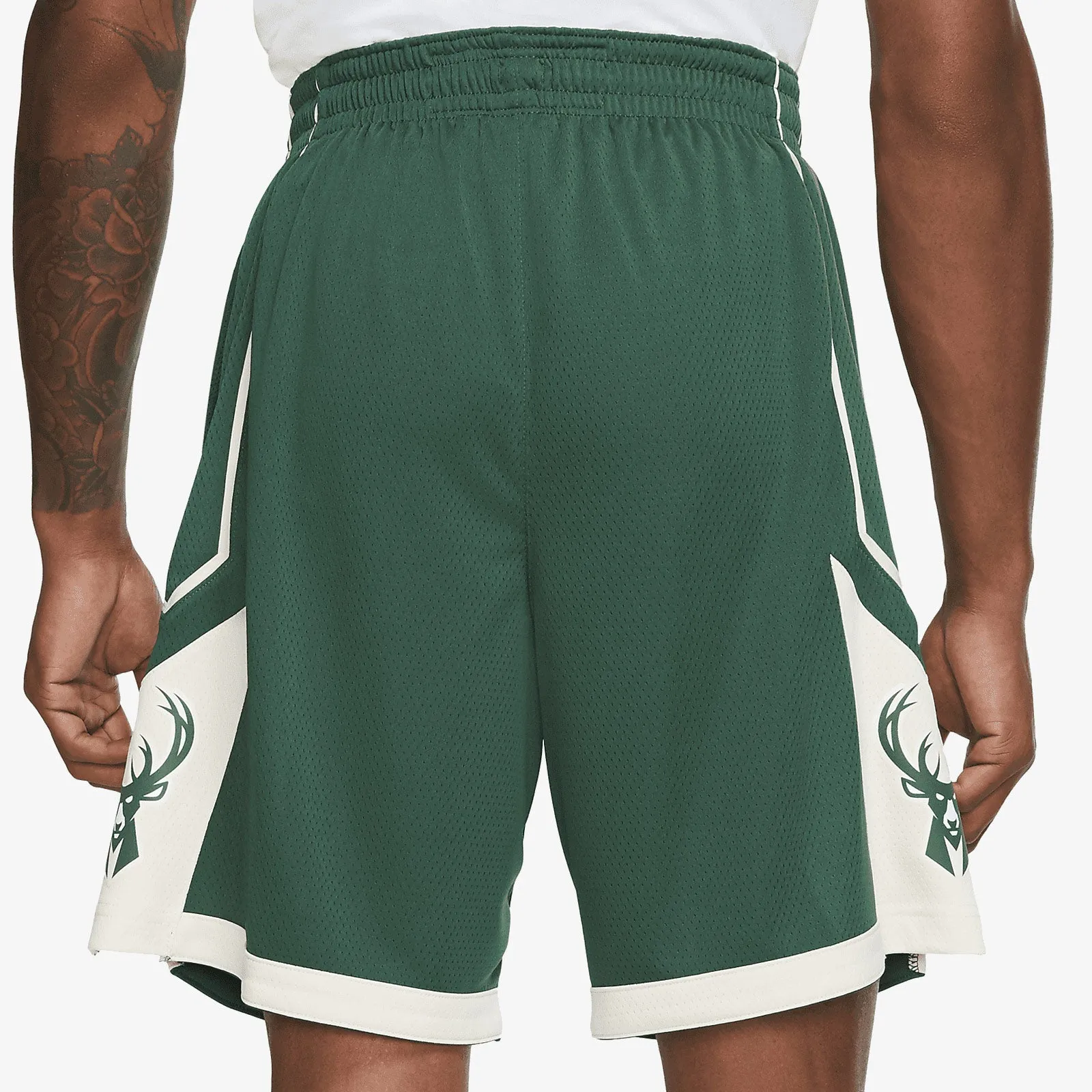 Milwaukee Bucks Icon Edition NBA Swingman Shorts - Green