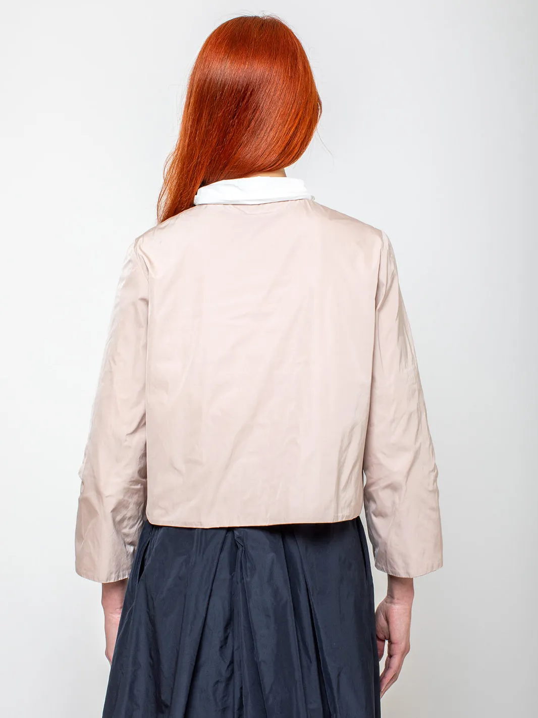 Mini Taffeta Jacket - Perla