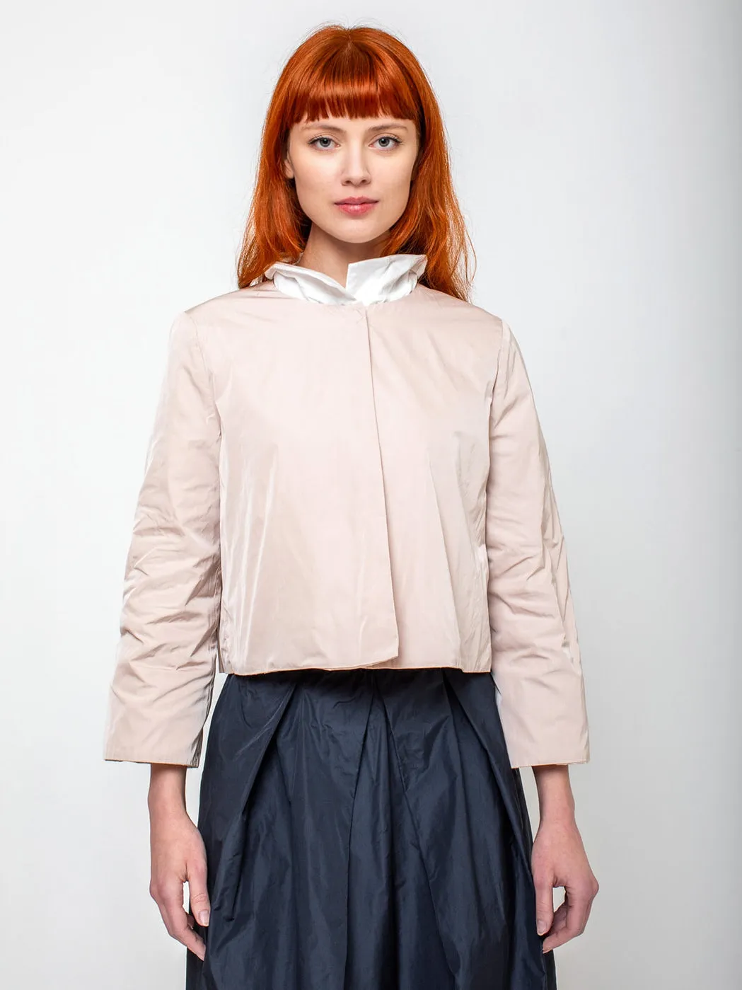 Mini Taffeta Jacket - Perla