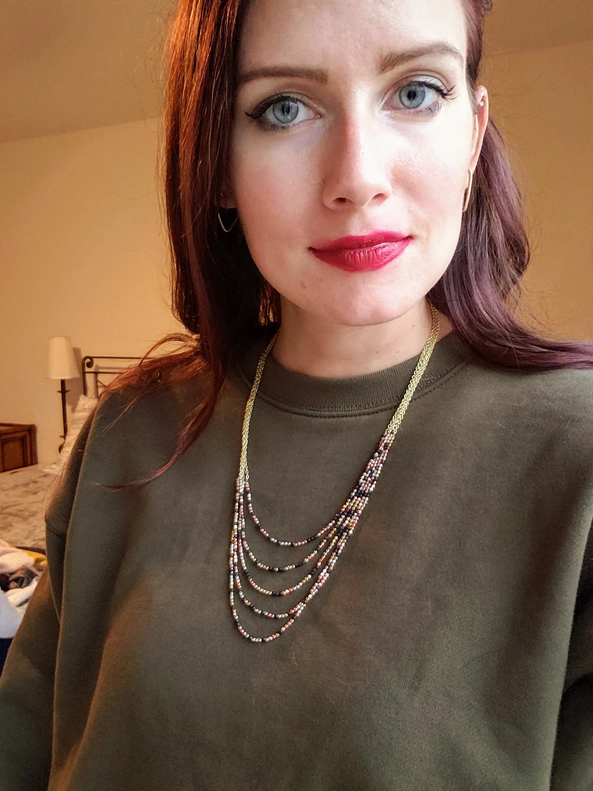 Mixed Metallics Layered Necklace