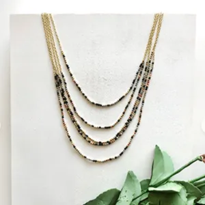 Mixed Metallics Layered Necklace