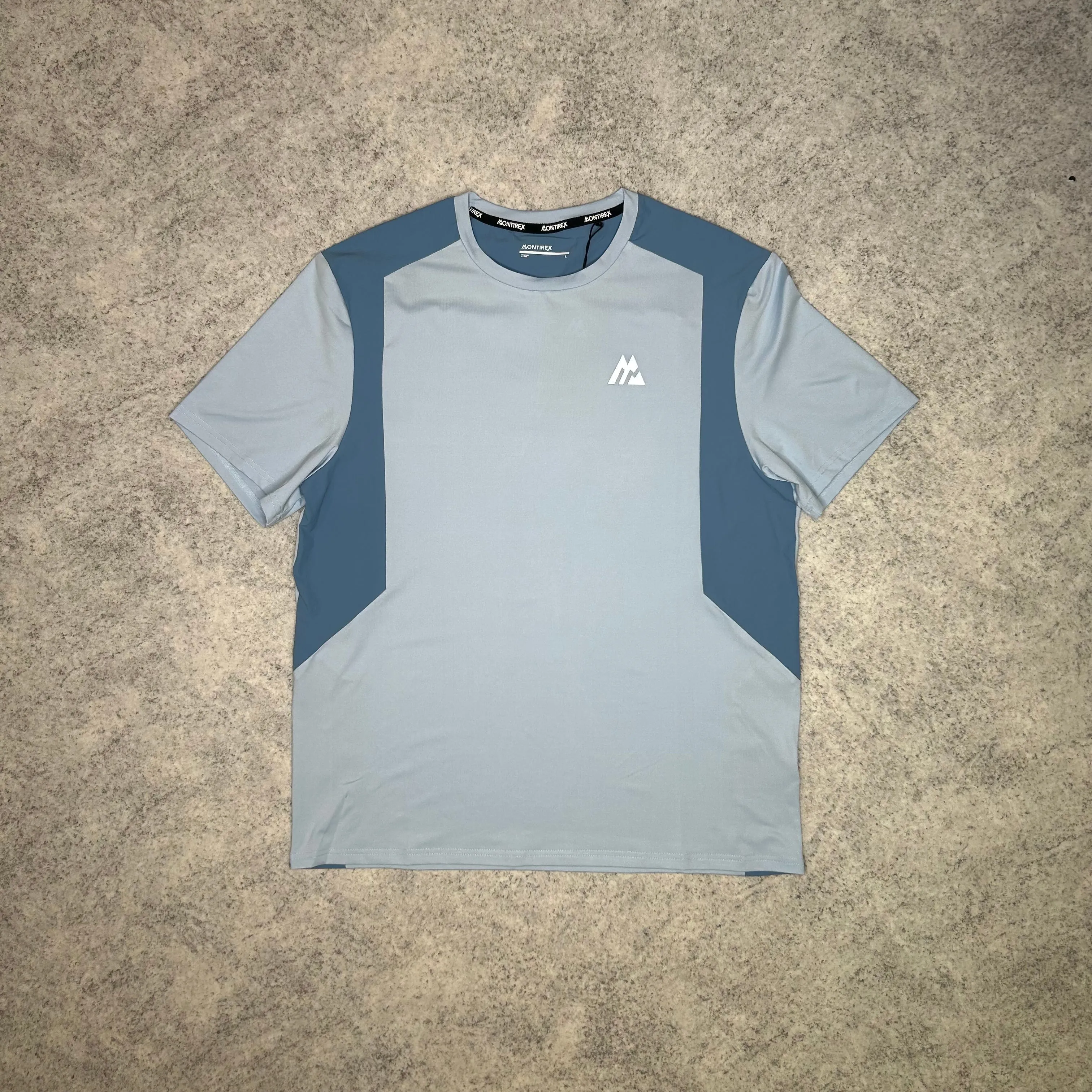 Montirex Vista Tee - Slate Blue