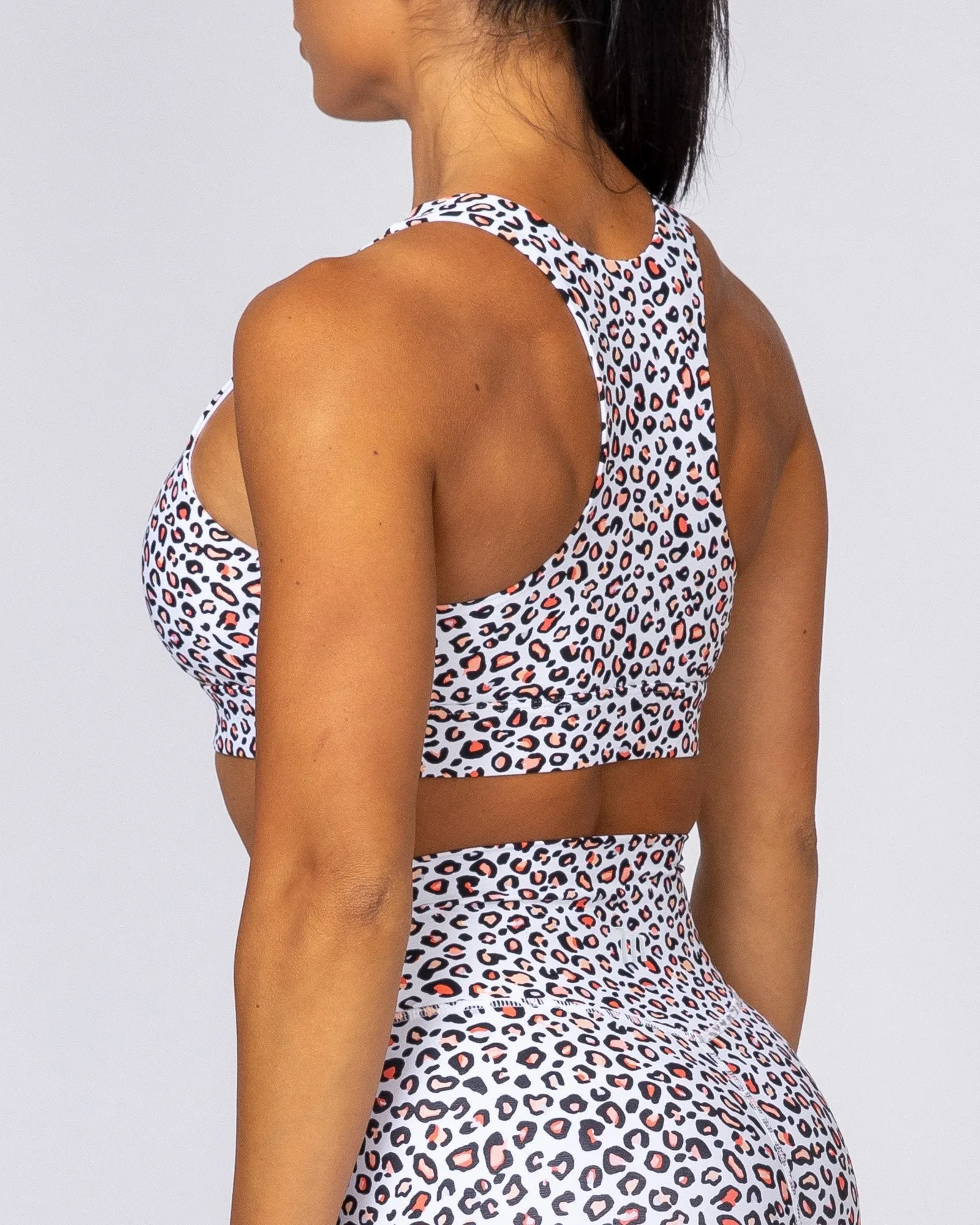 Motion Sculpt Bra - Micro Leopard