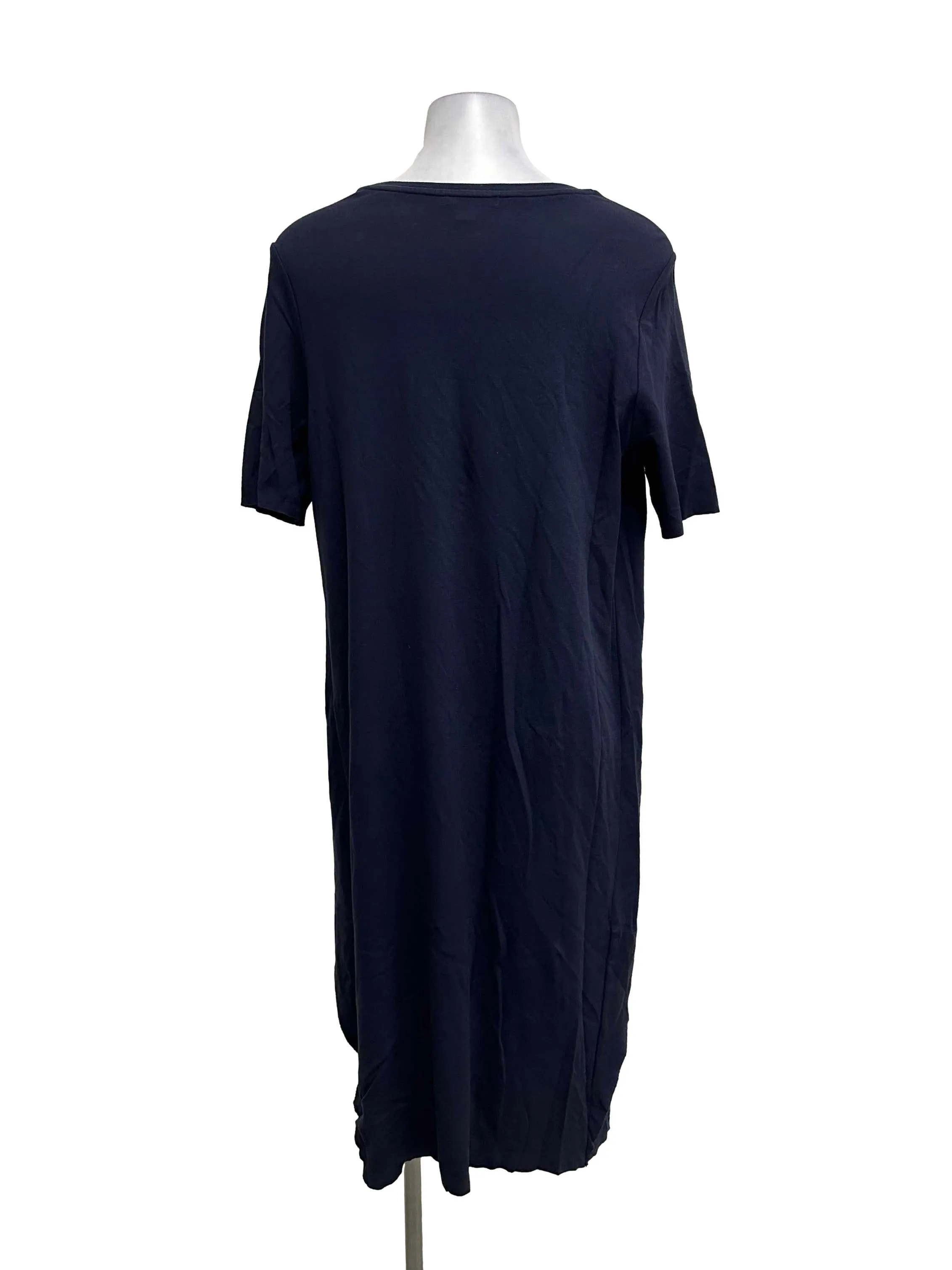 Navy Blue Layered Dress