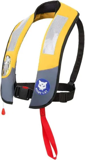 Night Cat Inflatable Life Jackets Vests Survival Preservers
