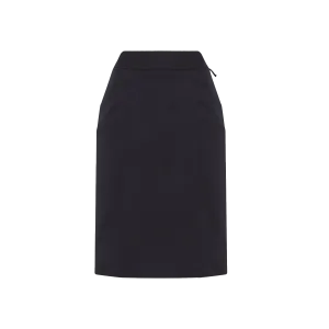 NNT Women's Poly Viscose Gaberdine Health Tech Skirt - Ink Navy