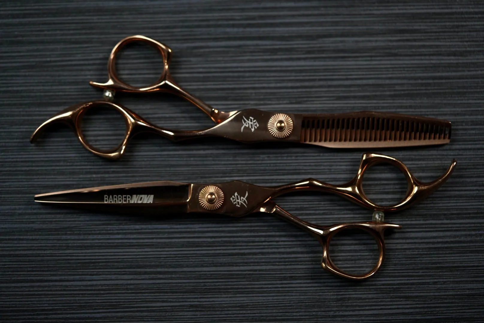 Nova Rose Gold Japanese  6 Inch Shear Set (M-LINE)