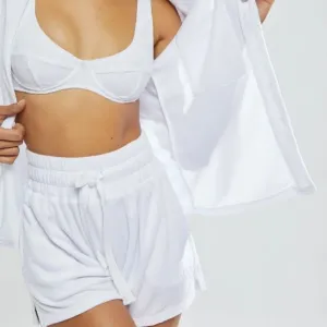 NWT MyraSwim Rocco Short in Vanilla Size XS