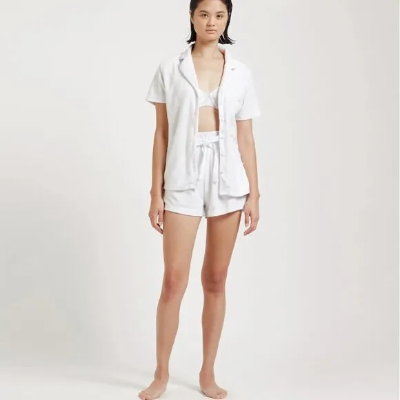 NWT MyraSwim Rocco Short in Vanilla Size XS