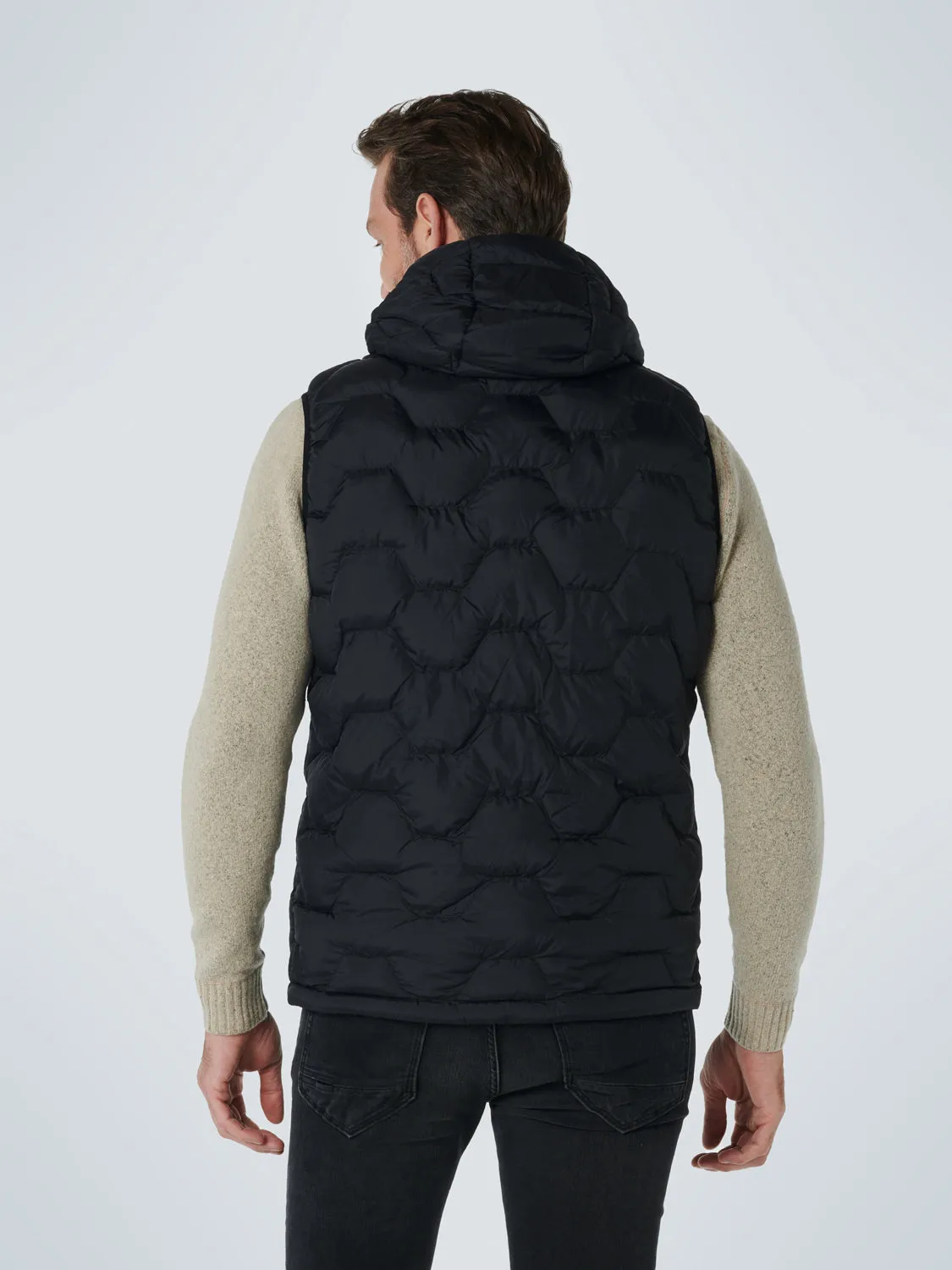 NXS PADDED HOODIE BODYWARMER