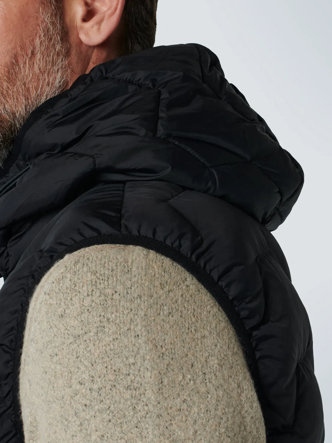NXS PADDED HOODIE BODYWARMER