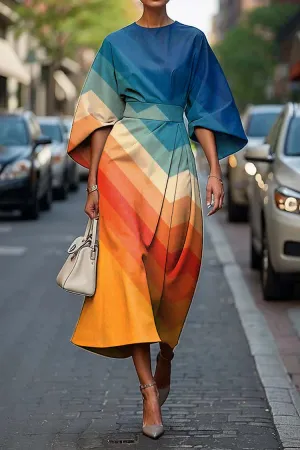 Odessa | Chic Midi Dress