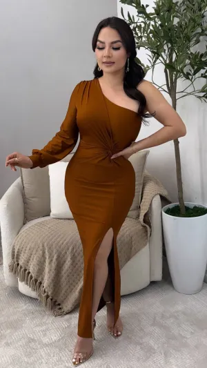 ODETTE COPPER DRESS
