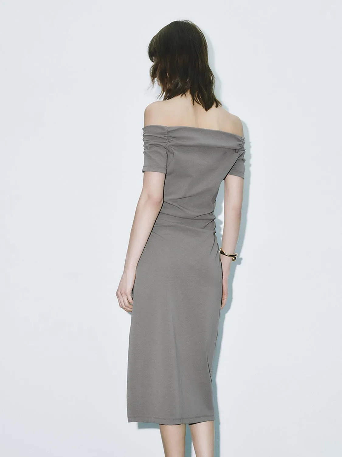 Off Shoulder Straight Dresses