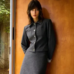 Office Siren Skirt Suit