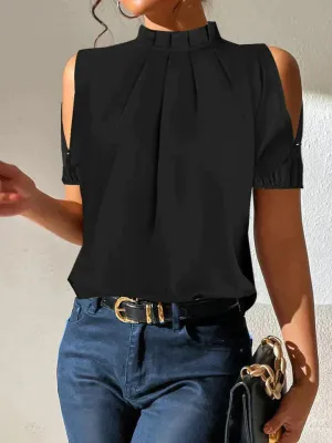 Olivia® | Elegant off-the-shoulder women's top with stretch comfort