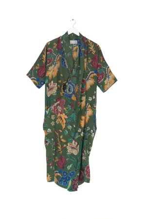 One Hundred Stars Green Flower Vase Rachel Dress