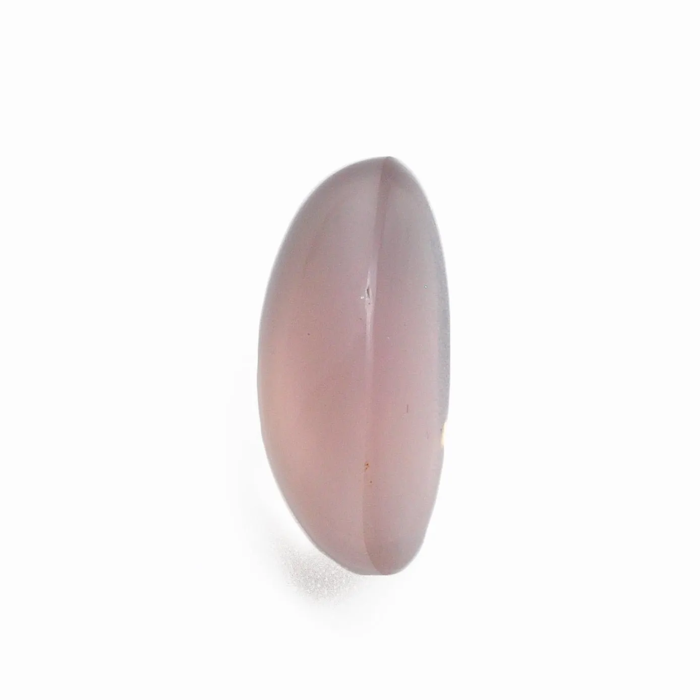 Pale Pink Catseye Moonstone 18.59 mm 9.25 carats Polished Oval Cabochon