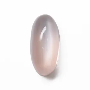 Pale Pink Catseye Moonstone 18.59 mm 9.25 carats Polished Oval Cabochon