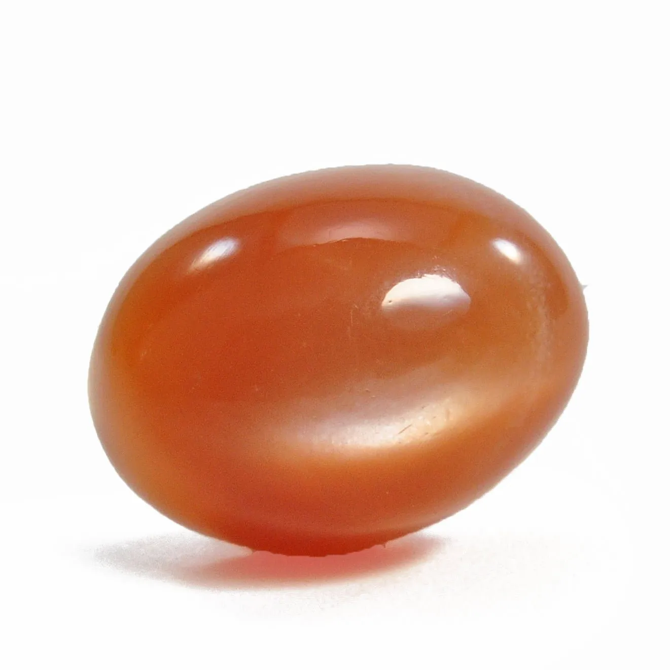 Peach Moonstone 23.66ct Oval Gemstone Cabochon