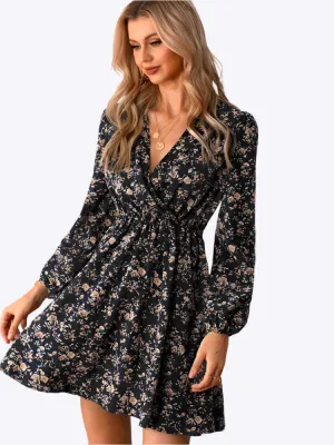 Pearline - Breezy Floral Style Woman's Mini Dress
