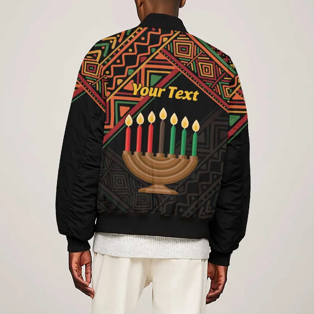 Personalized African Happy Kwanzaa Bomber Jacket LT01