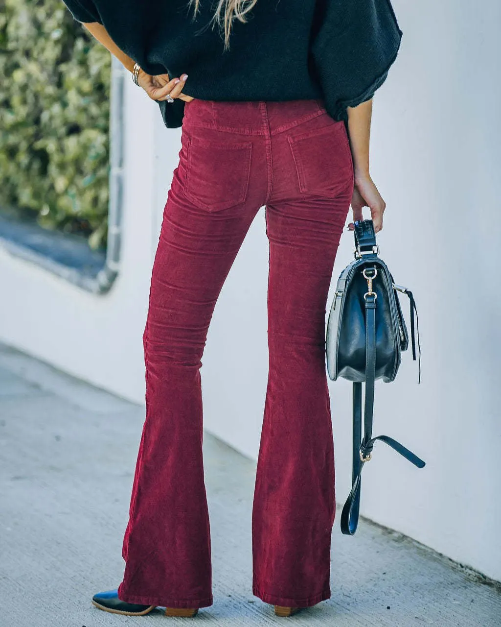 Petronella® | Fashionable Flared Trousers With Stretch