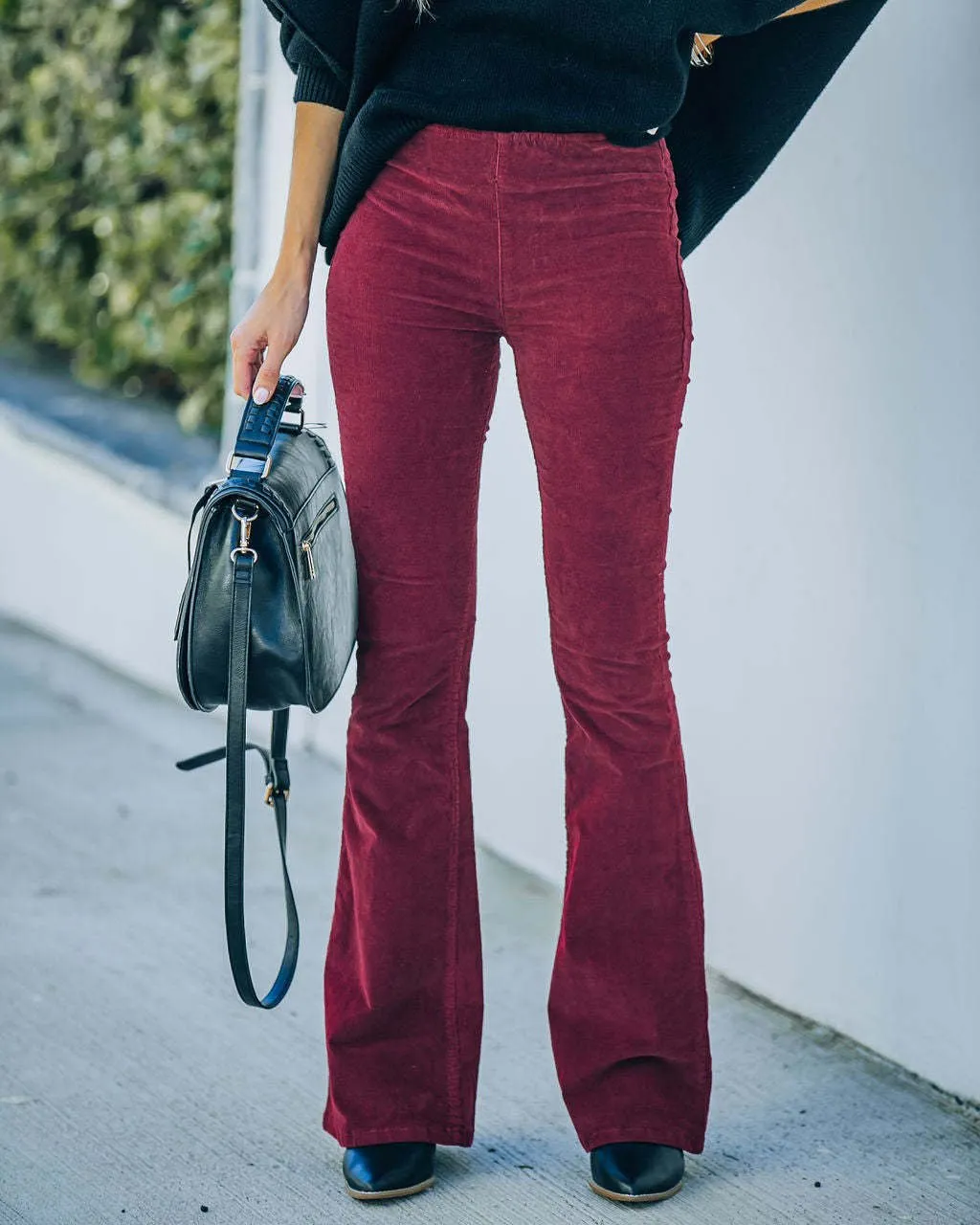 Petronella® | Fashionable Flared Trousers With Stretch