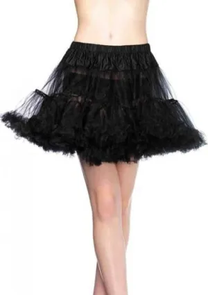 Petticoat Tulle - Black - One Size