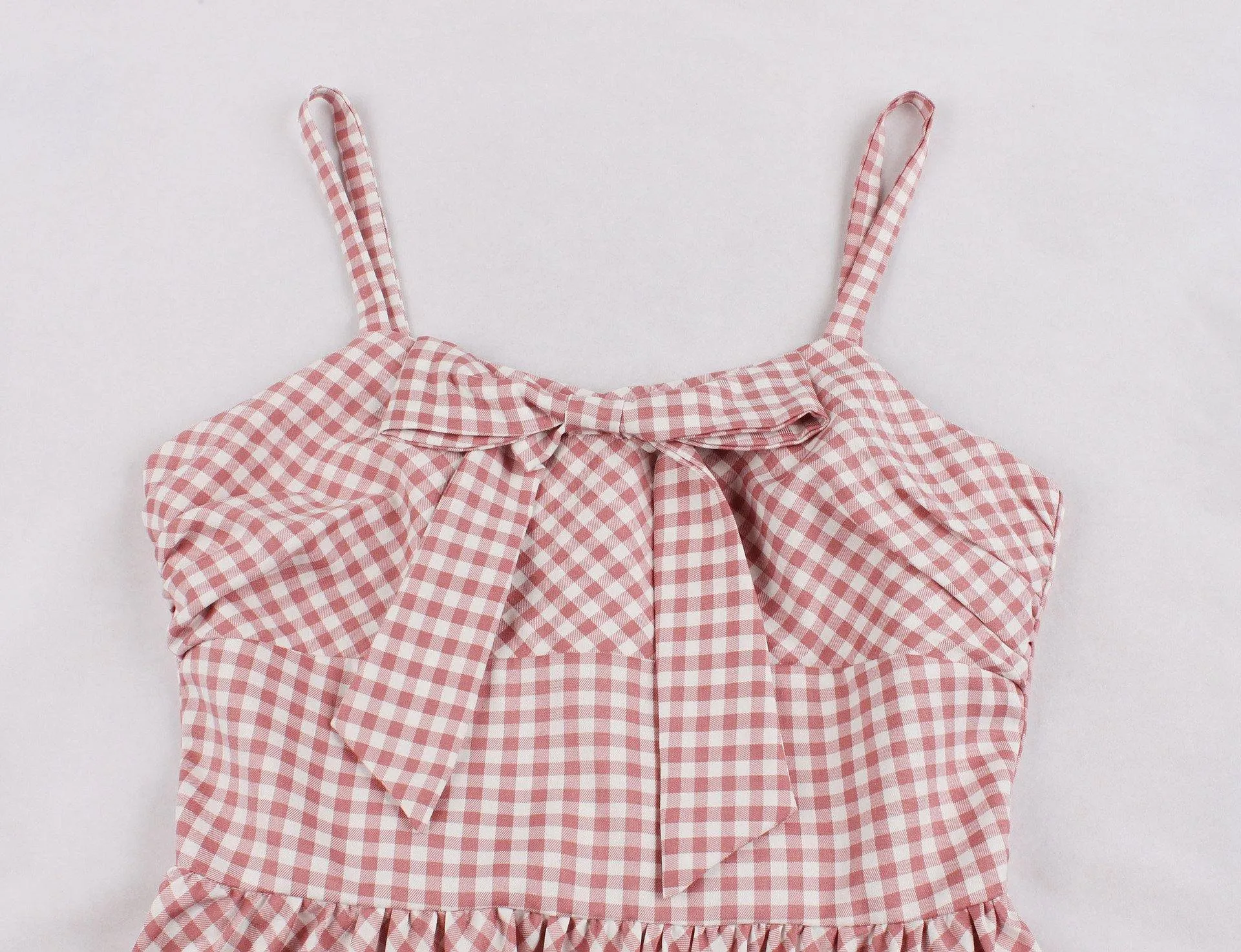 Pink Lovely Bowknot Plus Sizes Loose Dresses