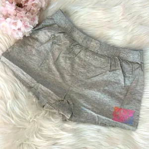 PINK Victoria's Secret Gray Pajama Shorts Size Small