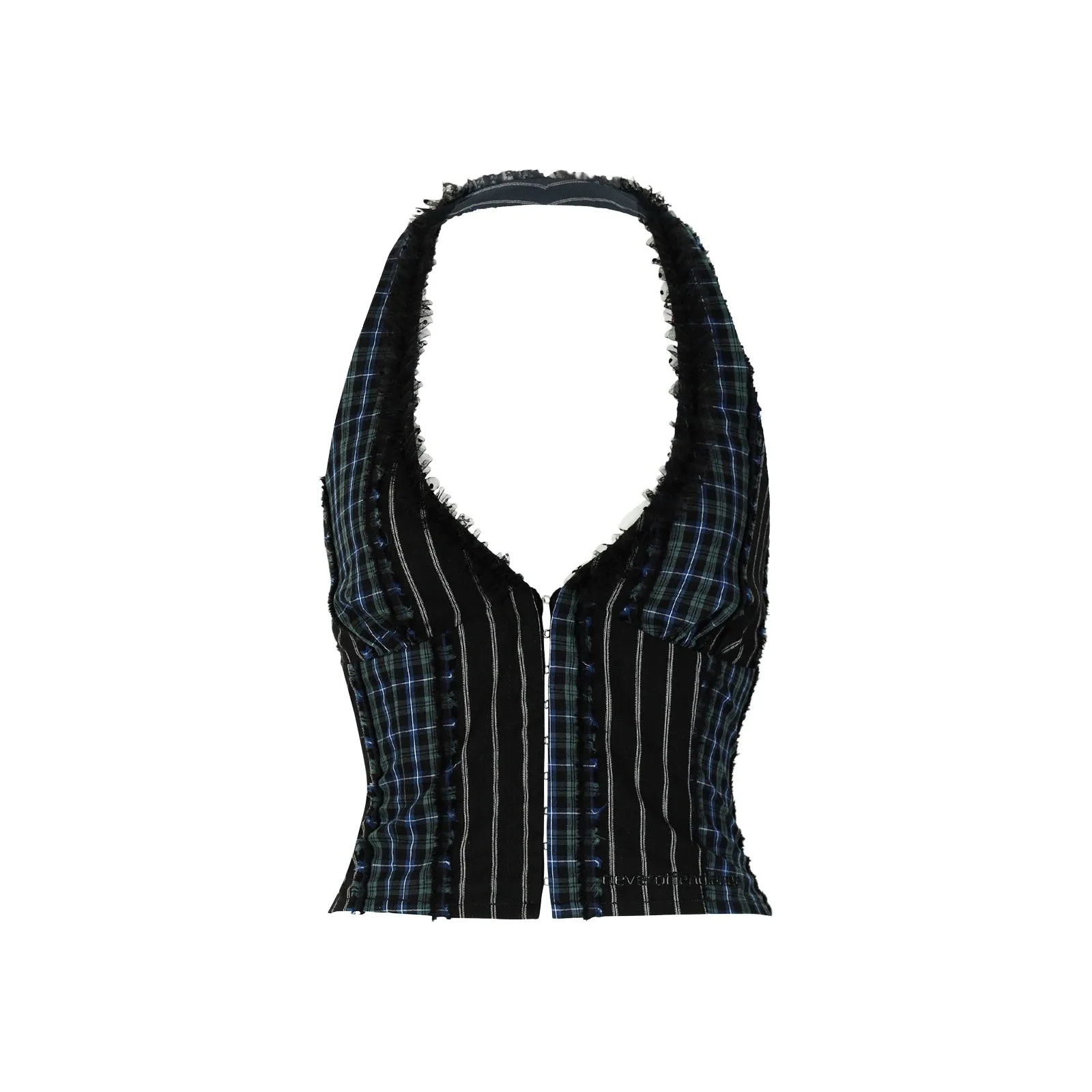 Pinstripe Plaid Ensemble
