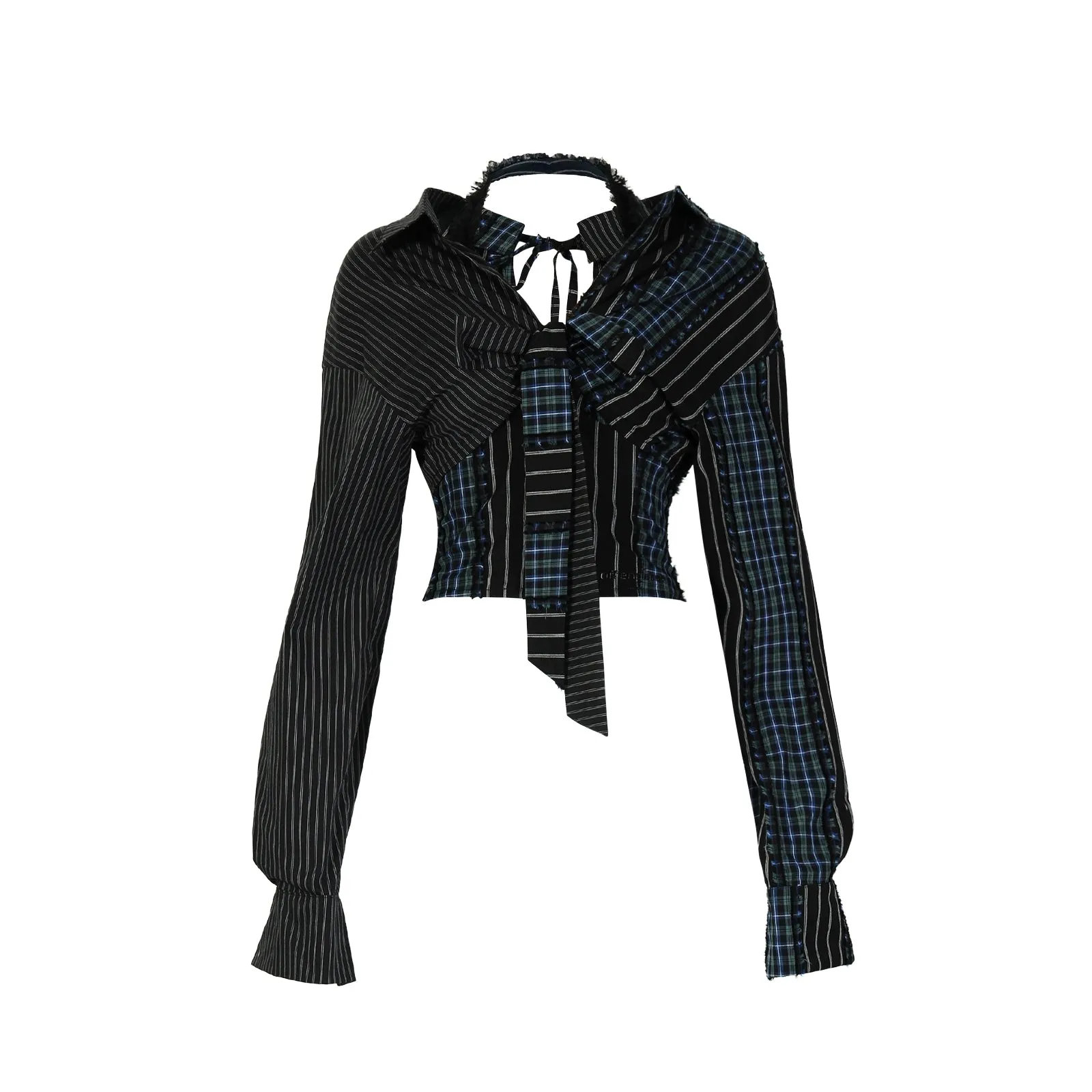 Pinstripe Plaid Ensemble
