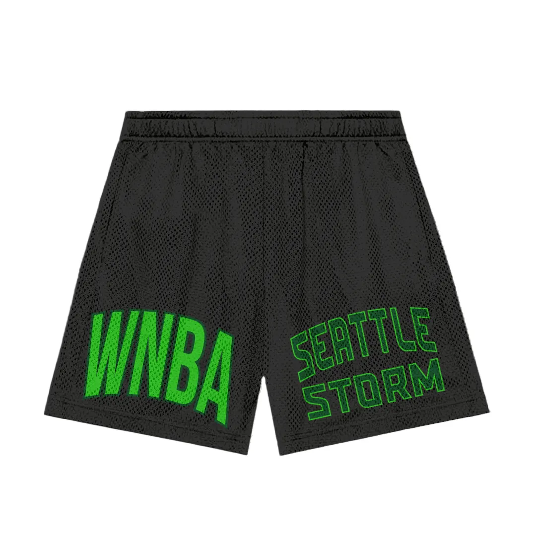 Playa Society WNBA Seattle Storm Team Shorts